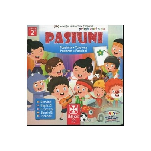 Prima carte cu Pasiuni - Hardcover - *** - Athos 33