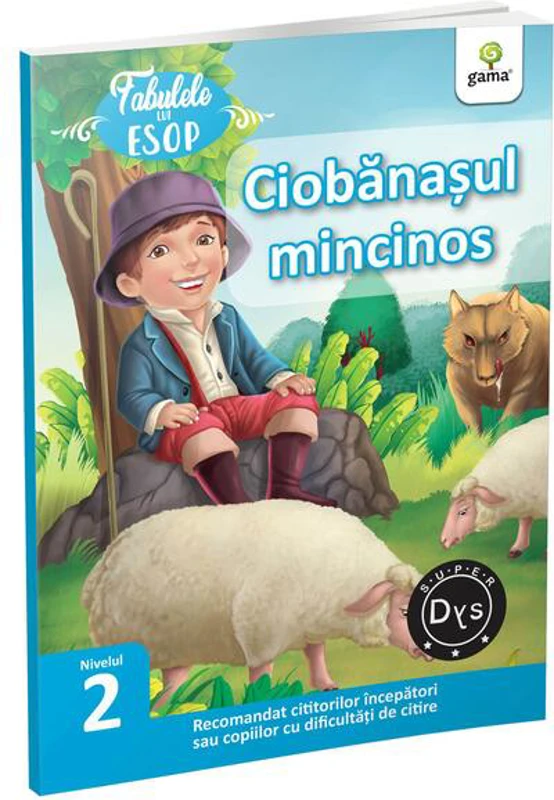 Ciobănașul mincinos - Paperback brosat - Esop - Gama