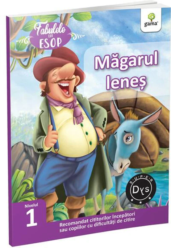 Măgarul leneș - Paperback brosat - Esop - Gama