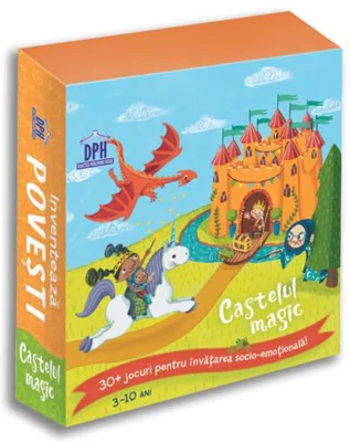 Inventează povești: Castelul magic - Hardcover - Miriam Latimer - Didactica Publishing House