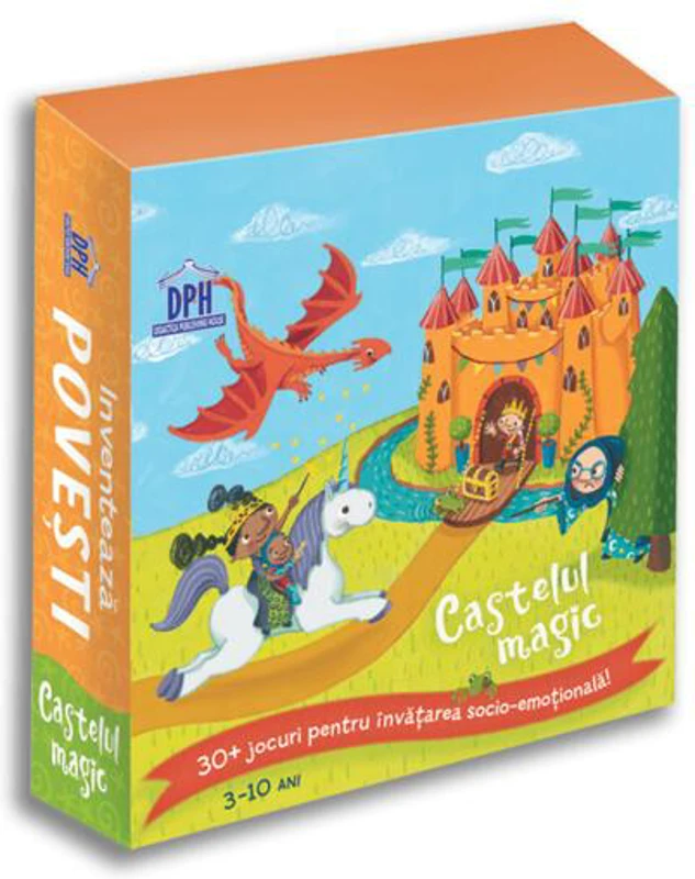 Inventează povești: Castelul magic - Hardcover - Miriam Latimer - Didactica Publishing House