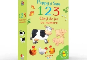 Povești de la fermă. Poppy și Sam. 1, 2, 3. Cărți de joc cu numere - Hardcover - Stephen Cartwright, Simon Taylor-Kilety - Litera mică