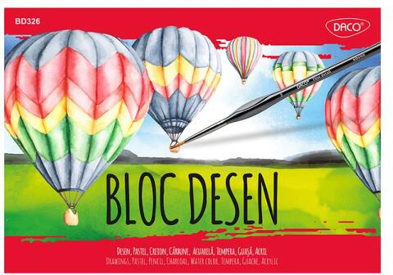 Bloc Desen Daco A3 250g, 15 File - BD426 - ***