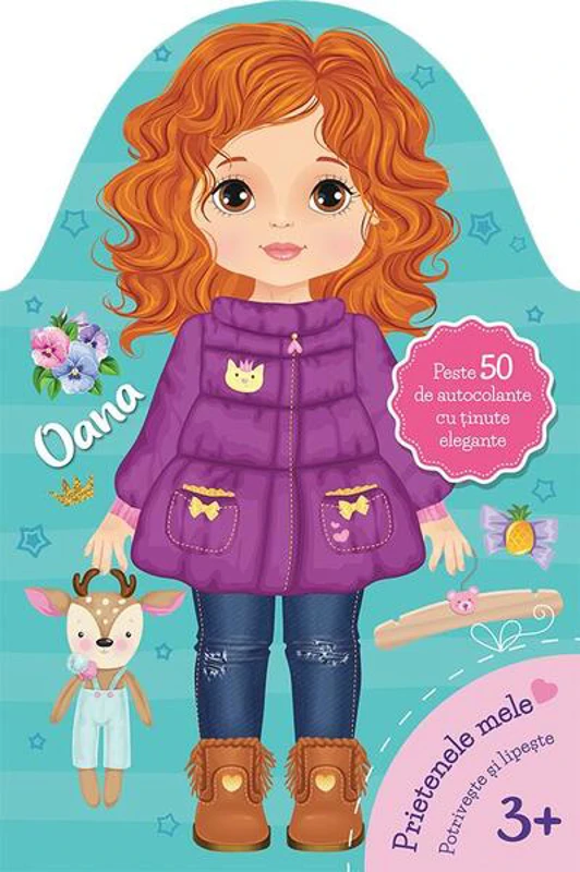 Prietenele mele. Privește și lipește. Oana - Hardcover - *** - Prut