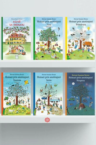 Pachet Seria Hoinari prin anotimpuri - Board book - Susanne Rotraut Berner - Casa