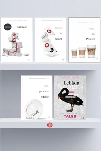 Pachet Autor Nassim Nicholas Taleb - Paperback brosat - Nassim Nicholas Taleb - Curtea Veche