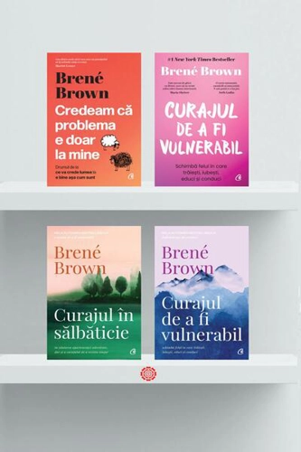 Pachet Autor Bréne Brown - Paperback brosat - Brené Brown - Curtea Veche