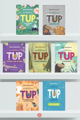 Pachet Seria Țup - Hardcover - Alex Donovici - Curtea Veche