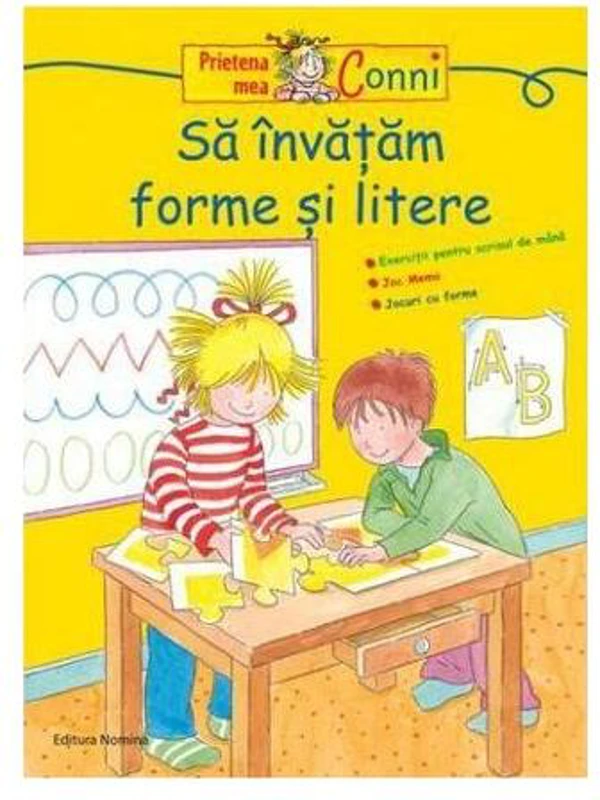 Conni. Să învățăm forme și litere - Paperback - Hanna Sörensen - Nomina
