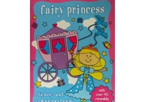 Carte de colorat cu stickere Fairy Princess - Paperback brosat - *** - Mediadocs Publishing