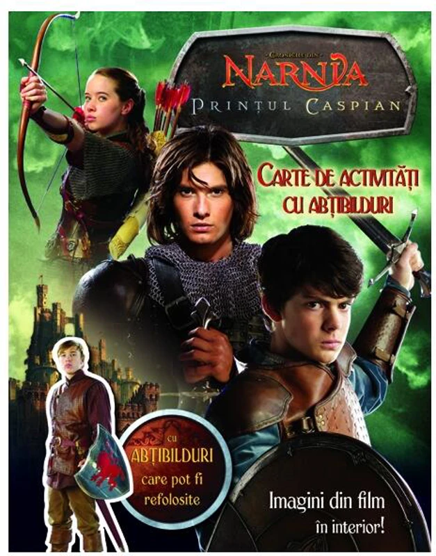Prințul Caspian. Carte de activități cu abțibilduri - Paperback brosat - Laura Jacobs - RAO
