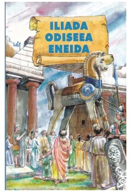 Iliada. Odiseea. Eneida (repovestire) - Paperback brosat - Homer, Publius Vergilius Maro - Ştefan