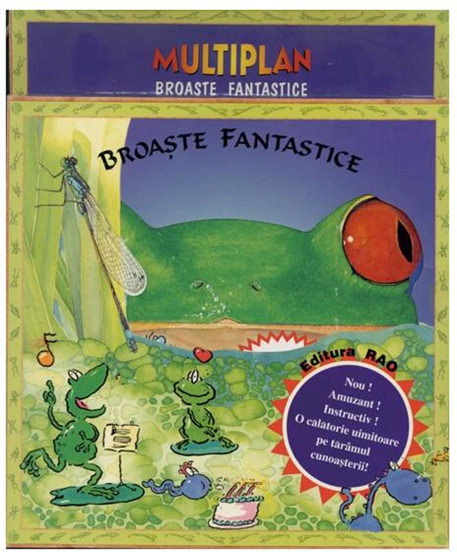 Broaştele fantastice - multiplan - Hardcover - Ilieş Cîmpeanu - RAO