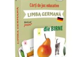 Limba Germana. EduCard Junior plus. Carti de joc educative