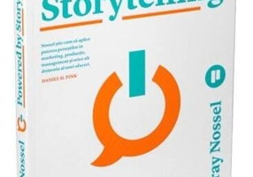 Powered by Storytelling. Cum să extragi, să construiești și să prezinți povești care îți vor transforma comunicarea în afaceri - Paperback brosat - Murray Nossel - Publica