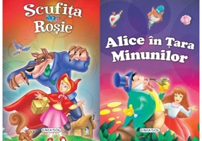 2 Povești: Scufița Roșie și Alice în Țara Minunilor - Hardcover - *** - Girasol