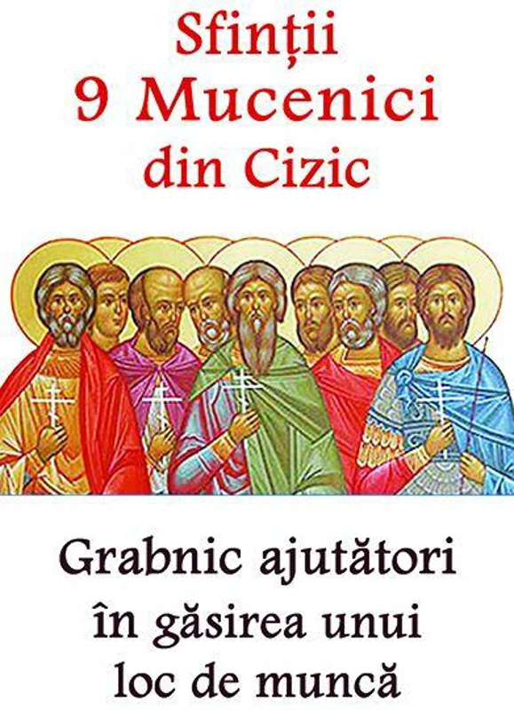 Sfinţii 9 Mucenici din Cizic - Paperback brosat - *** - Ortodoxia