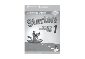 Cambridge English Starters 1 for Revised Exam from 2018 Answer Booklet - Paperback brosat - J. M. Newsome - Cambridge