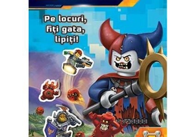 Lego Nexo Knights. Pe locuri, fiți gata, lipiți! - Paperback brosat - *** - Mara Books
