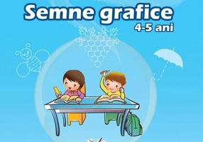 Semne Grafice 4-5 ani - Paperback brosat - Adina Grigore - Ars Libri