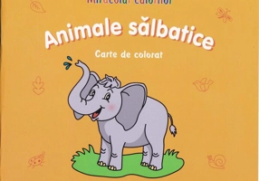 Animale sălbatice. Carte de colorat - Paperback - Victoria Raţă - Prut