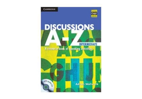Discussions A-Z Intermediate Book and Audio CD - Paperback brosat - Adrian Wallwork - Cambridge