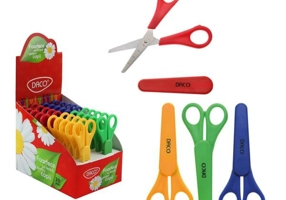Foarfecă de grădiniță cu teacă DACO, 12.5 cm - FF220 - ***