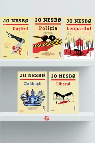 Pachet Seria Harry Hole (Incomplet) - Paperback brosat - Jo Nesbø - Trei