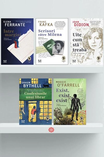 Pachet Colecția Anansi Ego - Elena Ferrante, Franz Kafka, Geo Bogza, Shaun Bythell - Pandora M