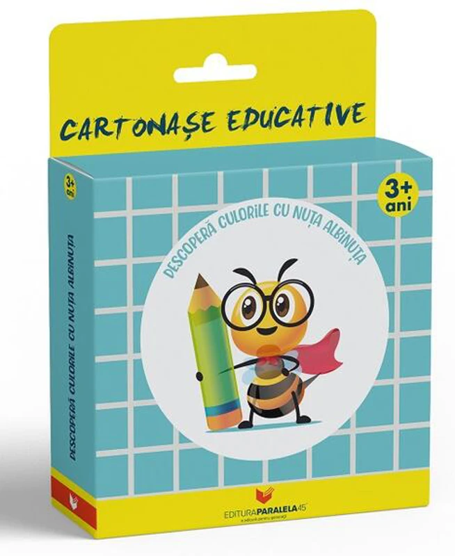 Descoperă Culorile cu Nuța Albinuța - Paperback - Paralela 45 educațional
