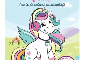 Unicorni jucăuși. Carte de colorat cu activități - Paperback - *** - Flamingo