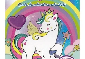 Unicorni drăgălași. Carte de colorat cu activități - Paperback - *** - Flamingo