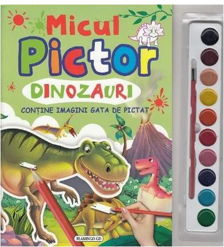 Micul pictor. Dinozauri - Paperback - Flamingo