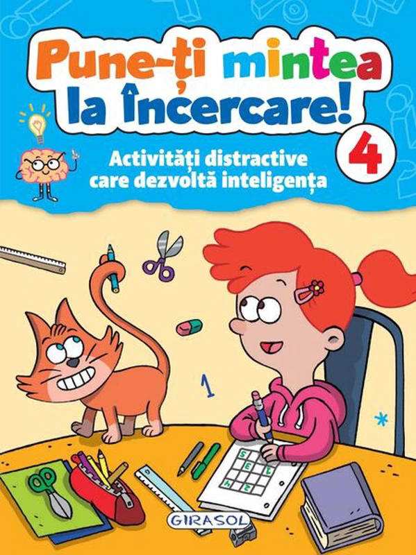 Pune-ți mintea la încercare! 4 - Hardcover - Colectiv Susaeta - Girasol