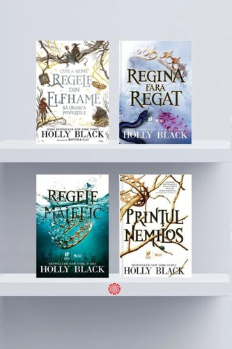 Pachet Seria Făpturile Văzduhului - Paperback brosat - Holly Black - Storia Books