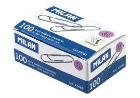 Cutie 100 agrafe nichelate Milan 33 mm