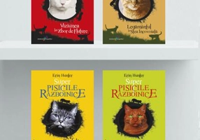 Pachet Seria Super Pisicile războinice - Paperback brosat - Erin Hunter - Galaxia Copiilor