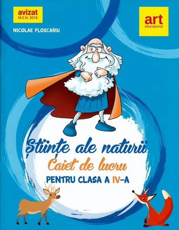Științe ale naturii. Caiet de lucru. Clasa a IV-a - Paperback brosat - Nicolae Ploscariu - Art Klett