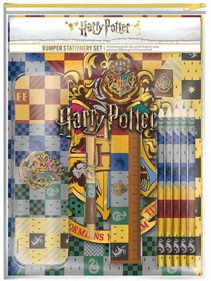 Set de rechizite în pungă cu fermoar Harry Potter