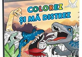 Colorez și mă distrez în Jurassic World! - Paperback - Gama