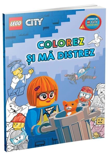 Colorez și mă distrez în Orașul LEGO! - Paperback - Gama
