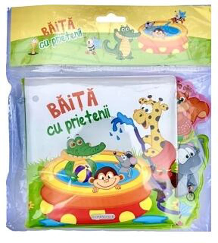 Băiță cu prietenii - Board book - Flamingo