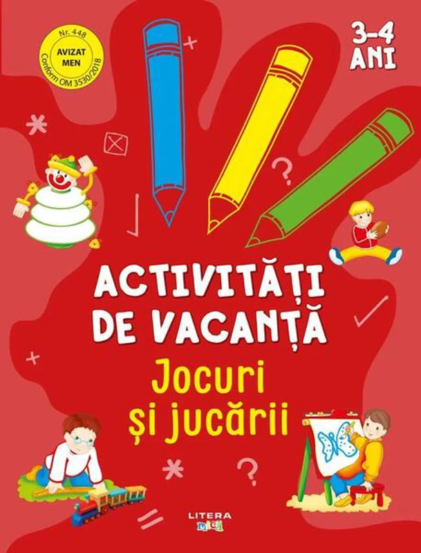 Activități de vacanță - Paperback - Litera mică