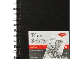 Bloc Schițe DACO A6, 100g, 80 file - BD610 - ***