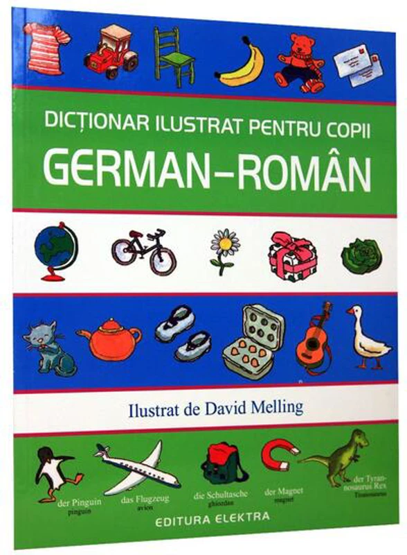 Dicționar ilustrat pentru copii german-român - Paperback brosat - Elektra