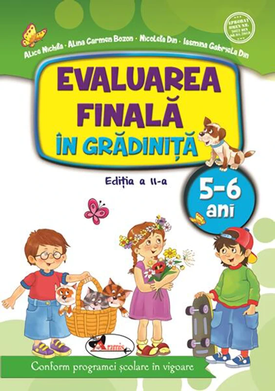 Evaluarea finală în grădiniță 5-6 ani - Paperback - Alice Nichita, Nicoleta Din, Alina Carmen Bozon, Iasmina Gabriela Din - Aramis