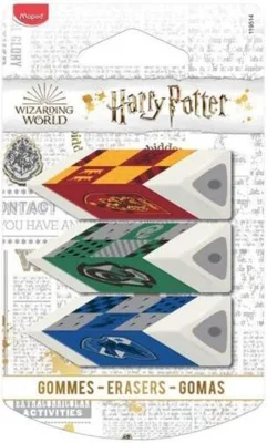 Gumă Maped Harry Potter Pyramid 3 buc/blister
