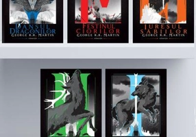 Pachet Seria Urzeala tronurilor - Paperback brosat - George R.R. Martin - Nemira