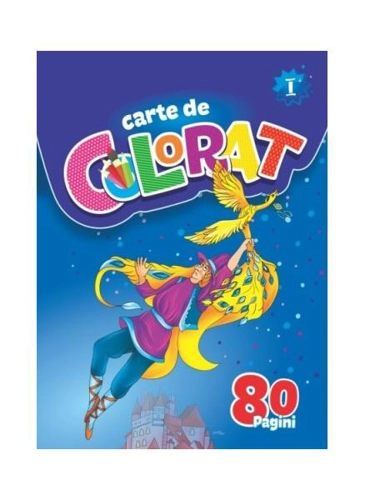 Carte de colorat 80 pentru băieți (vol. 1) - Paperback - Eurobookids