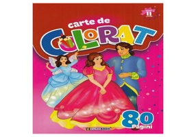 Carte de colorat 80 pentru fetițe (vol. 2) - Paperback - Eurobookids